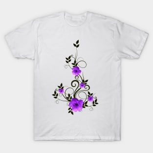 Purple Flower in Kenya / Africa T-Shirt